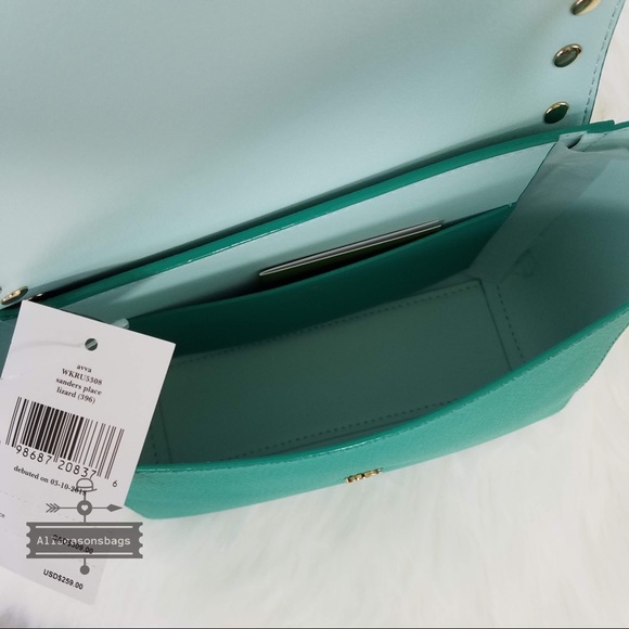 Kate spade AVVA sanders place lizard crossbody bag - Picture 6 of 8